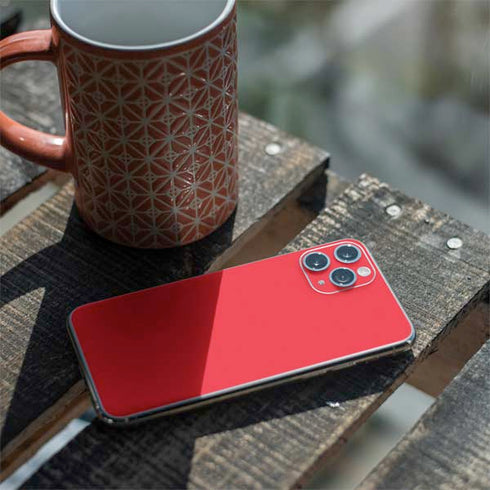 Red Solid iPhone 11 Pro Skin